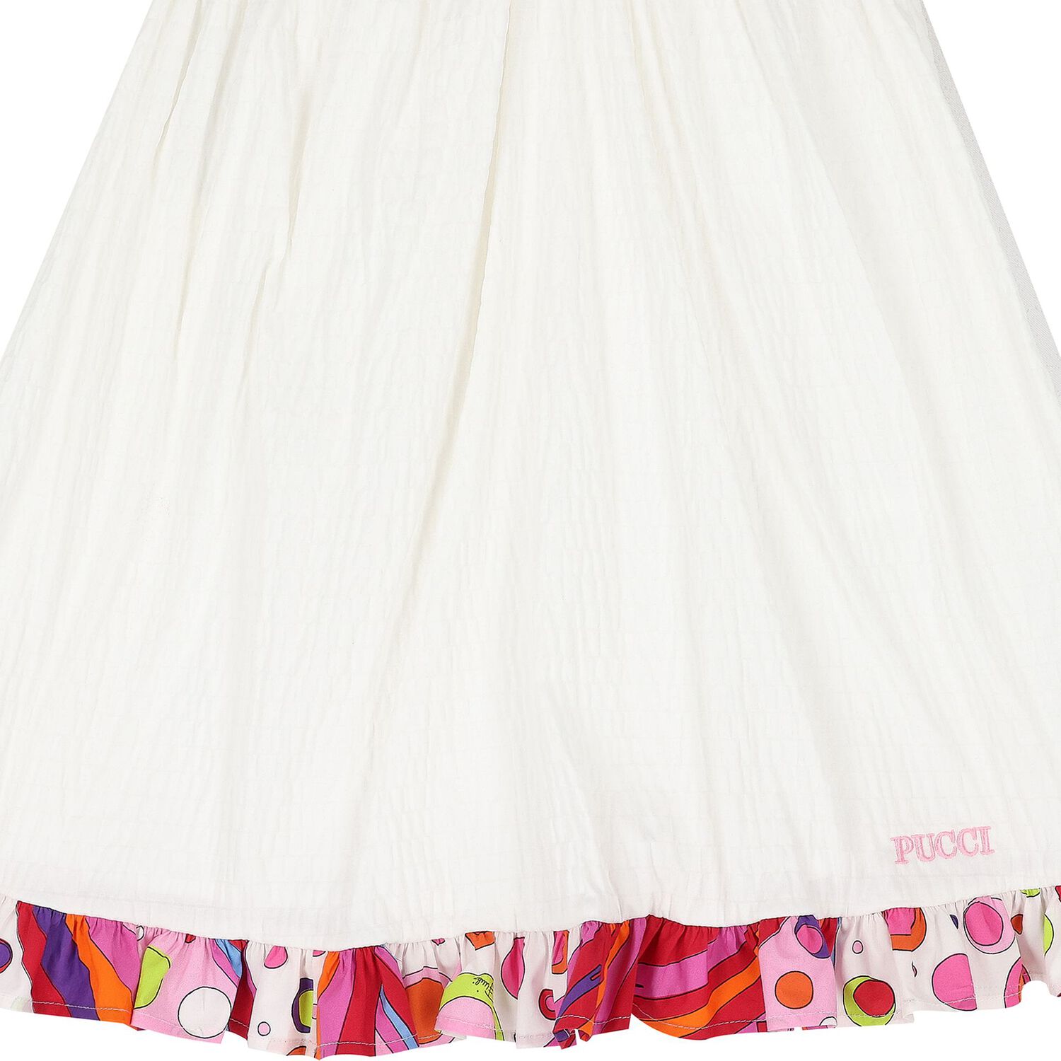 Girls White Fontane Dress, 1, hi-res image number null