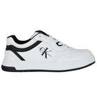 White Logo Trainers, 1, hi-res