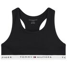 Girls Black & White Logo Bra Tops (2-Pack), 1, hi-res