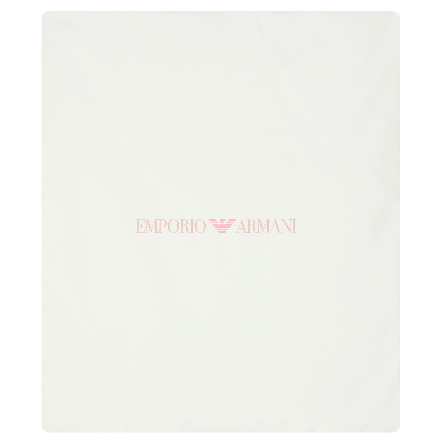 Ivory & Pink Logo Baby Blanket, 1, hi-res