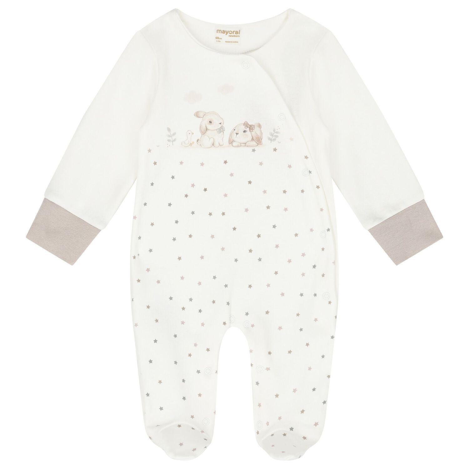 Ivory & Beige Babygrow Gift Set, 3, hi-res image number null