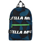 Boys Navy & Black Logo Backpack, 1, hi-res