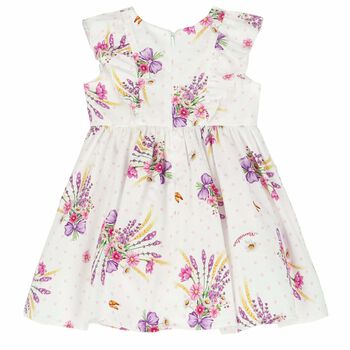 Baby Girls White Floral Dress
