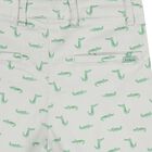 Boys Grey Crocodile Shorts, 1, hi-res