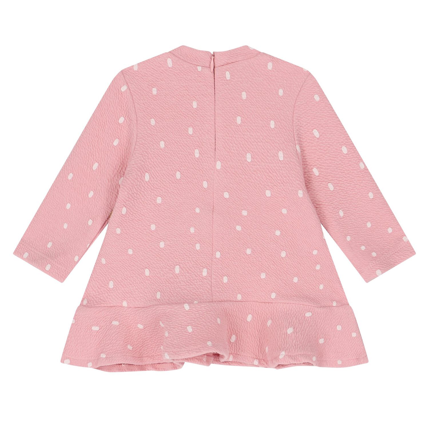 Younger Girls Pink Dress, 1, hi-res