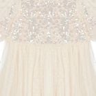 Girls Ivory Sequin & Tulle Dress, 1, hi-res