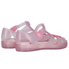 Girls Pink Jelly Sandals, 1, hi-res