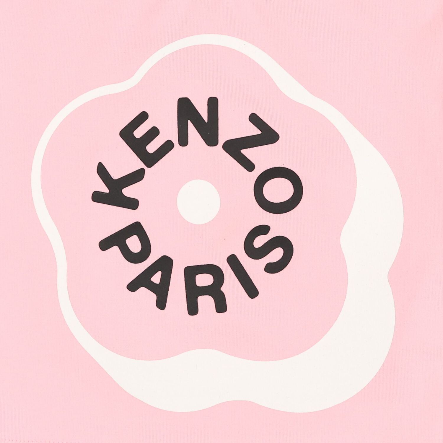 Girls Pink Boke Flower Logo T-Shirt, 1, hi-res
