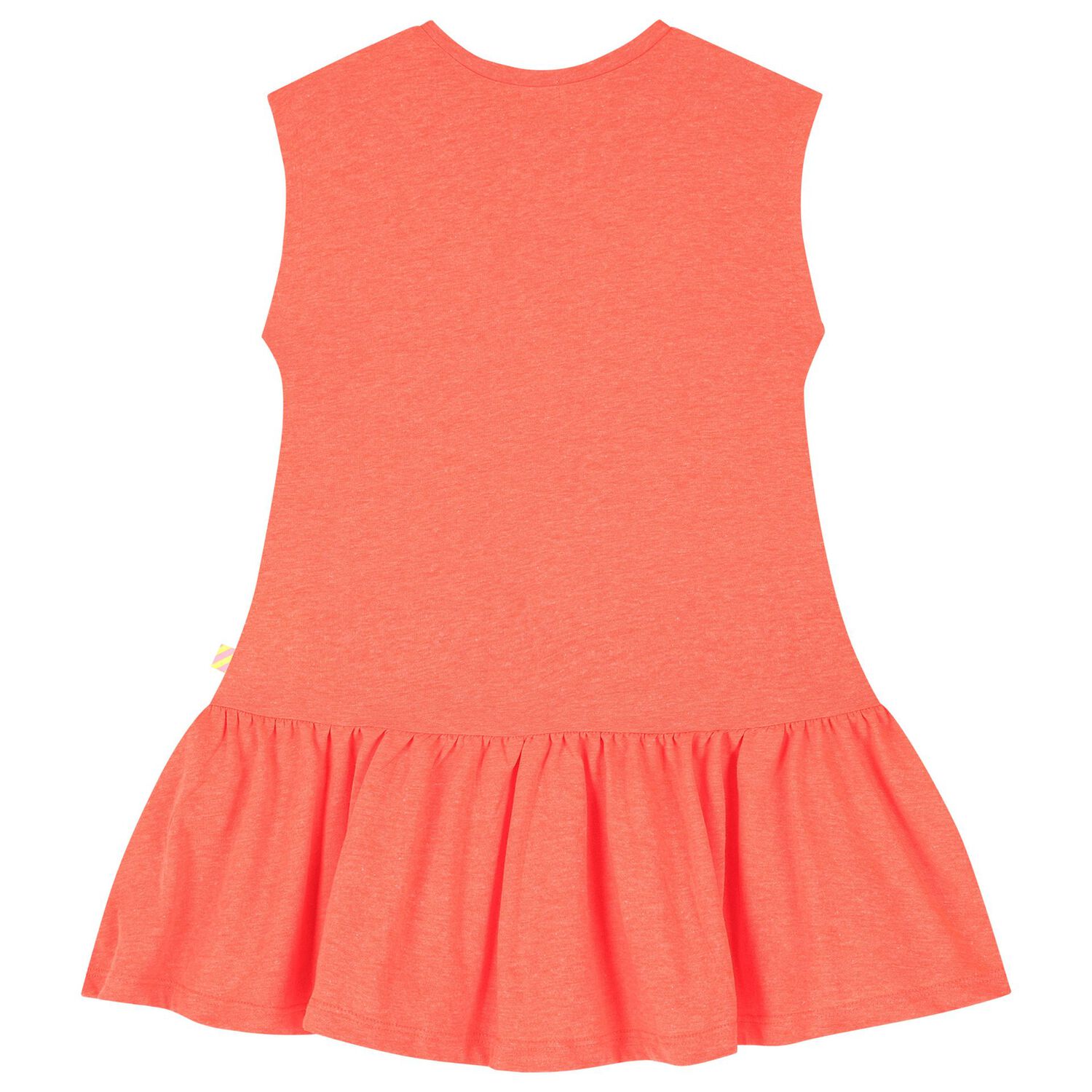 Girls Orange Embellished Dress, 1, hi-res
