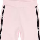 Girls Pink Logo Joggers, 2, hi-res