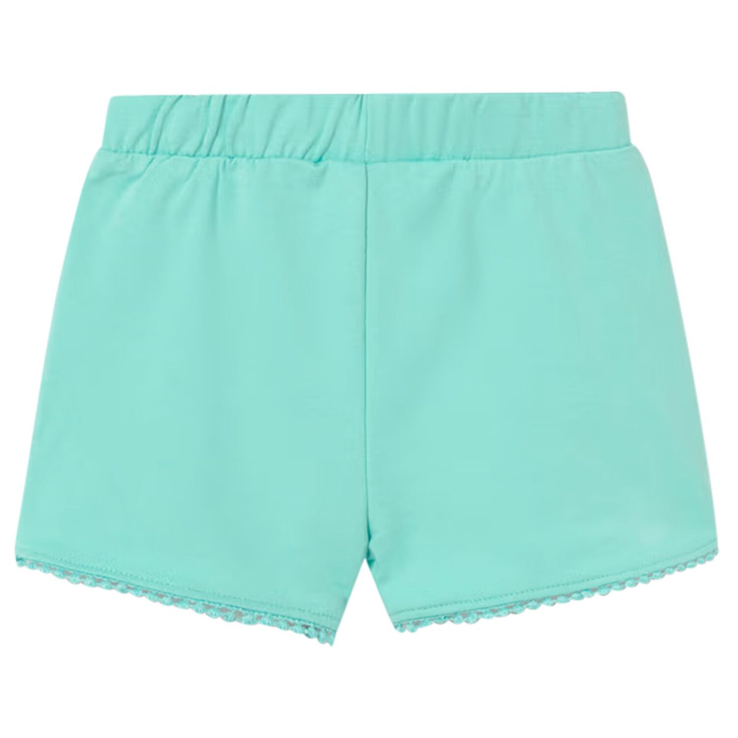 Younger Girls Aqua Shorts, 5, hi-res