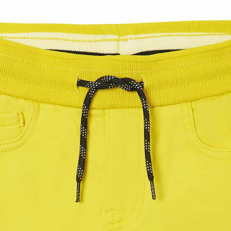 Boys Yellow Cotton Shorts, 1, hi-res image number null