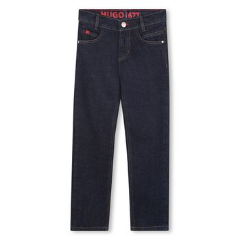 Boys Navy Blue Denim Jeans