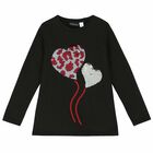 Girls Black & Red Leggings Set, 1, hi-res