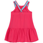 Girls Pink Unicorn Dress, 1, hi-res