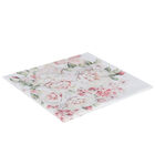 Baby Girls White Floral Blanket, 1, hi-res