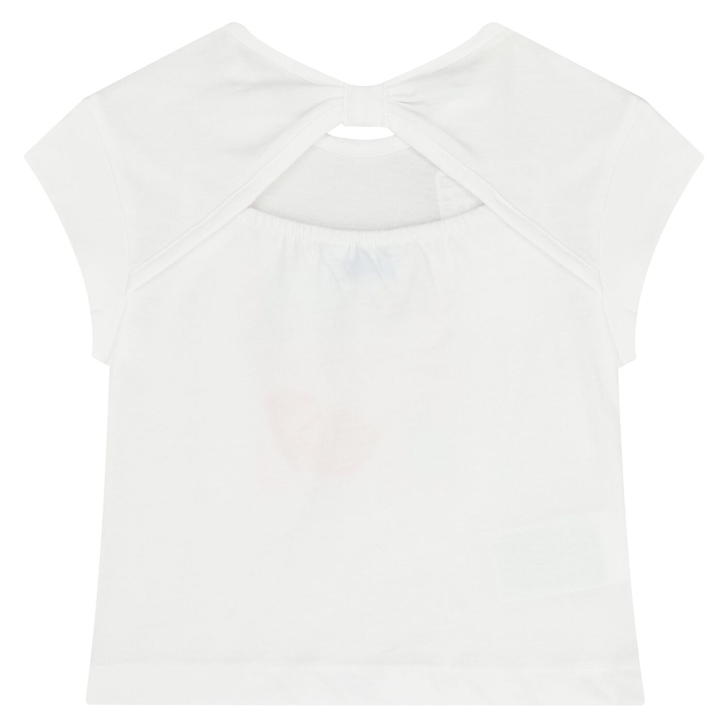 Younger Girls White & Pink Leggings Set, 1, hi-res