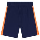 Boys Ivory & Navy Blue Disney Shorts Set, 1, hi-res