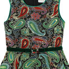 Girls Special Occasion Jacquard Dress, 1, hi-res