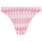 Girls Pink & White Zig Zag Bikini, 1, hi-res