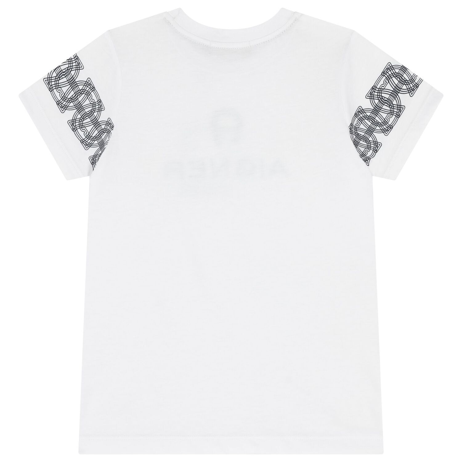 Boys White Logo T-Shirt, 1, hi-res