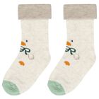 Baby Girls Green & Ivory Socks ( 4-Pack ), 1, hi-res