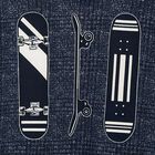 Boys Navy Blue Hooded Sweatshirt, 1, hi-res