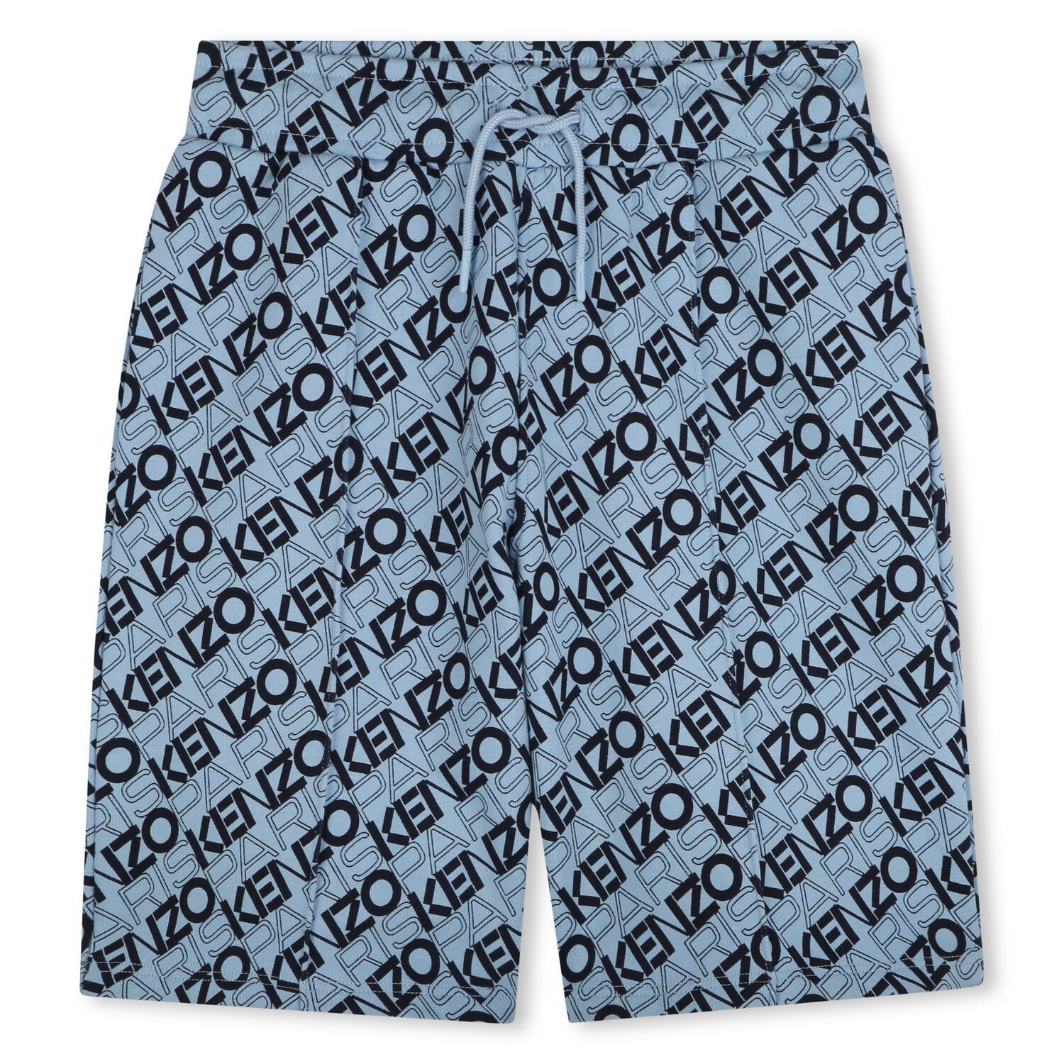Boys Blue Logo Shorts, 2, hi-res