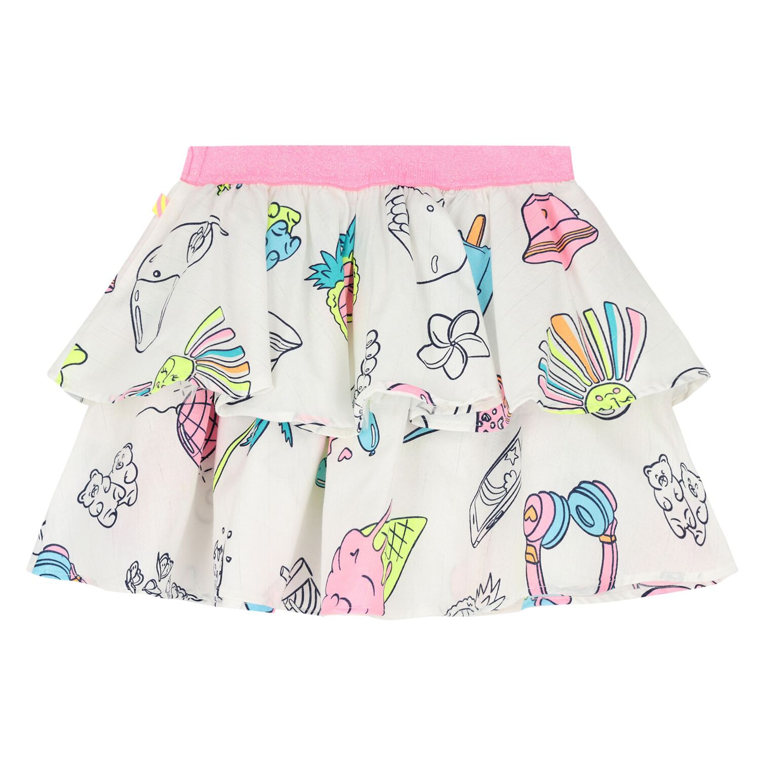 Girls White Skirt, 1, hi-res image number null