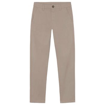 Boys Beige Trousers