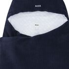 Baby Boys Navy Blue Logo Nest, 2, hi-res