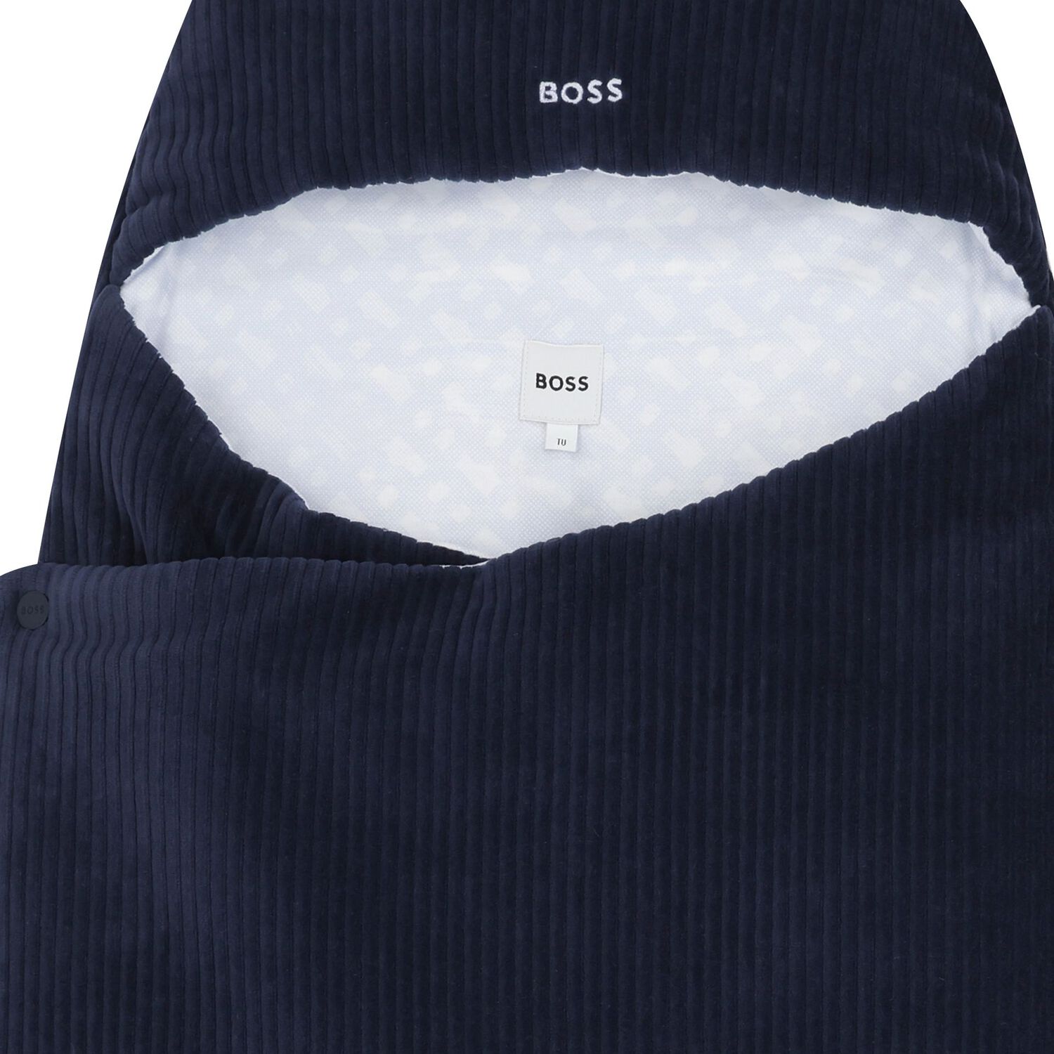 Baby Boys Navy Blue Logo Nest, 2, hi-res