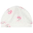 Baby Girls White Logo Rose Babygrow Gift Set, 1, hi-res