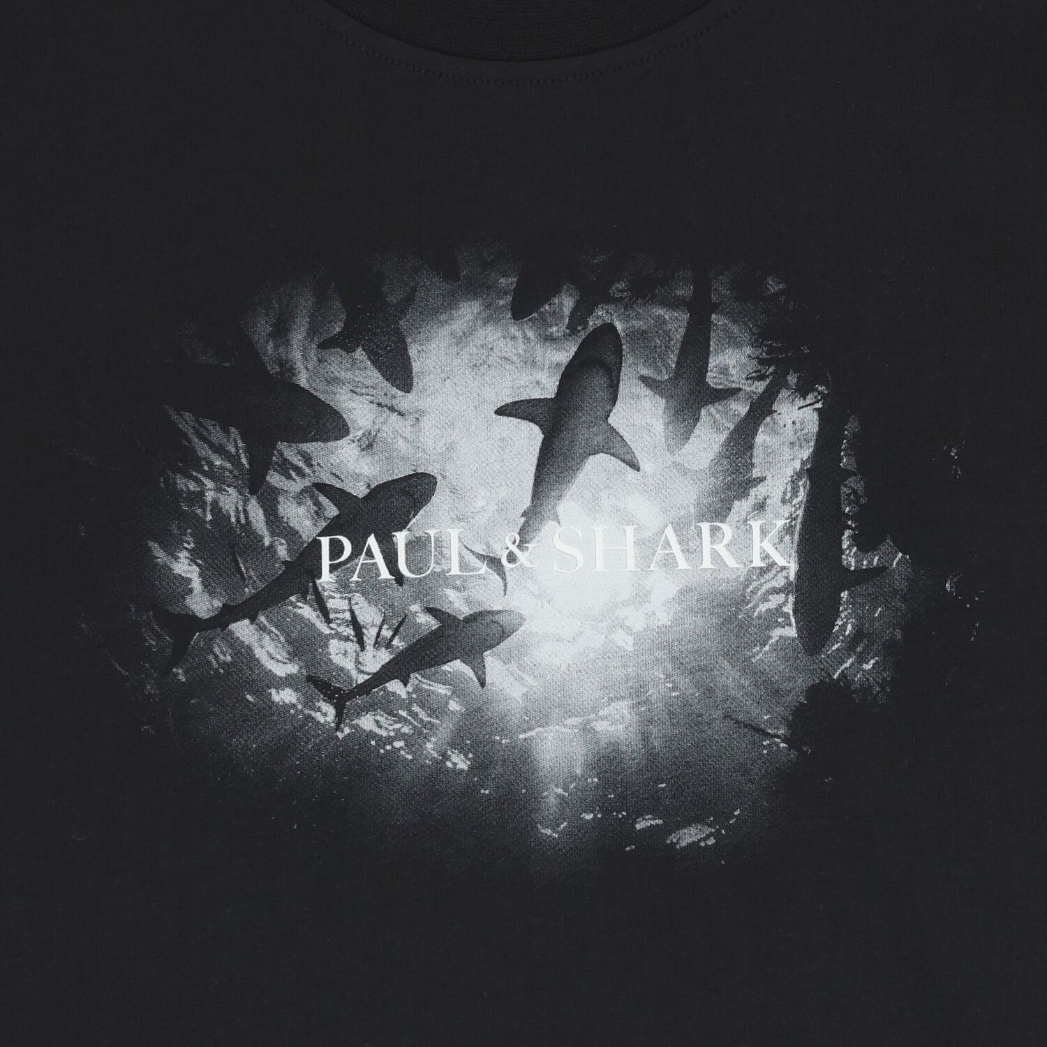 Boys Black Logo T-Shirt, 1, hi-res