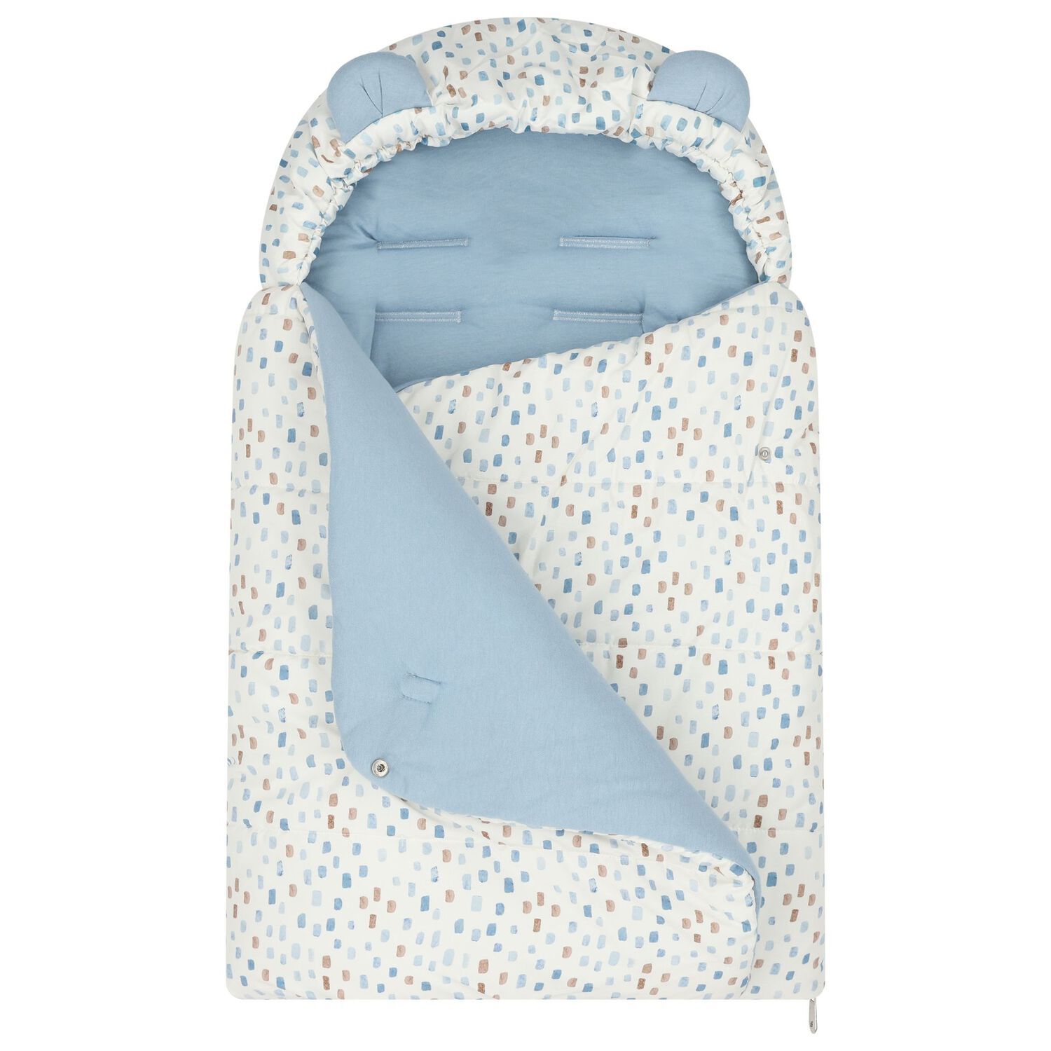 Baby Boys Ivory & Blue Nest, 3, hi-res image number null