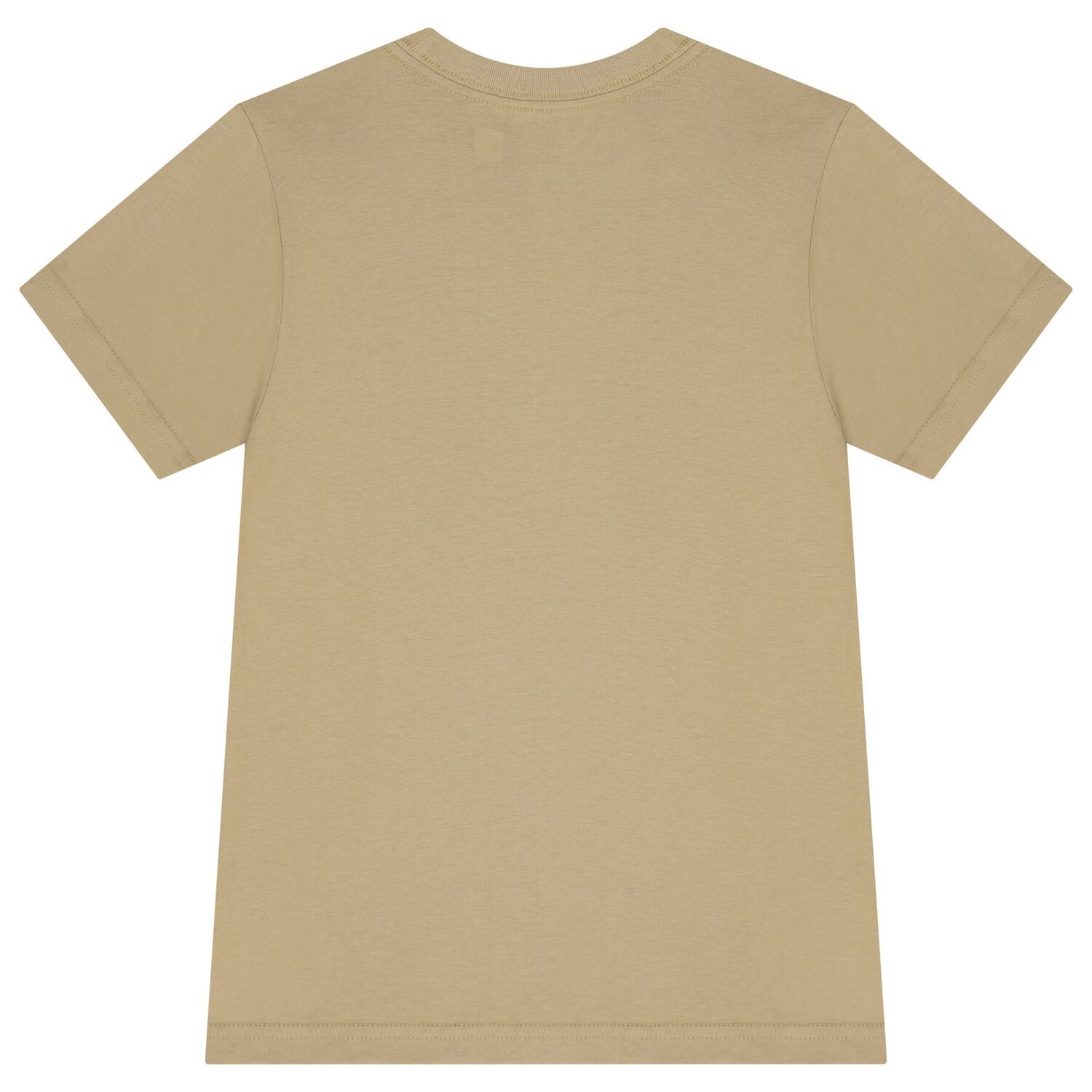 Boys Beige Logo T-Shirt, 2, hi-res