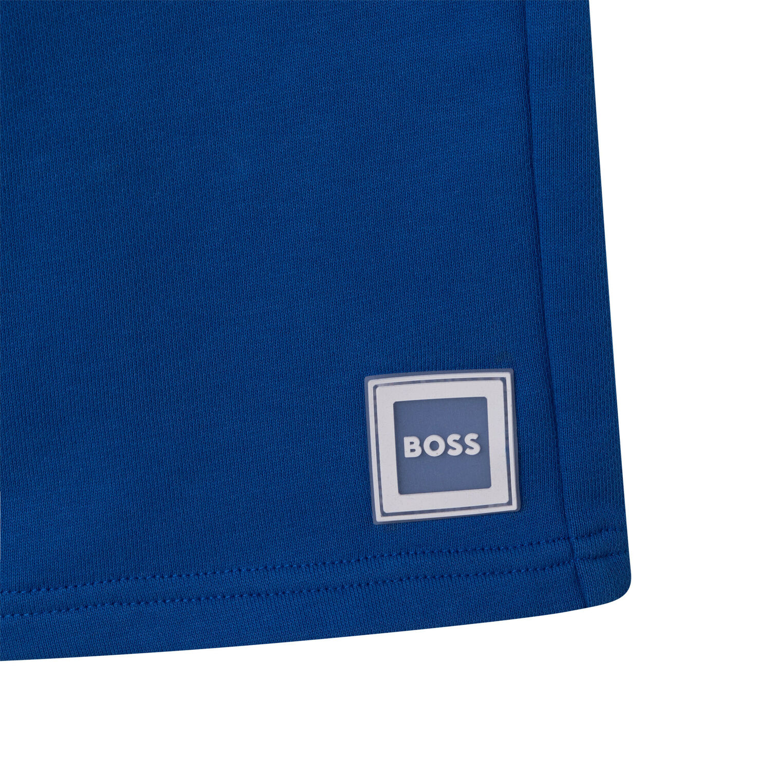 Boys White Logo Shorts, 3, hi-res