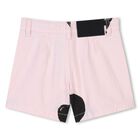 Girls Pink Daisy Shorts, 1, hi-res