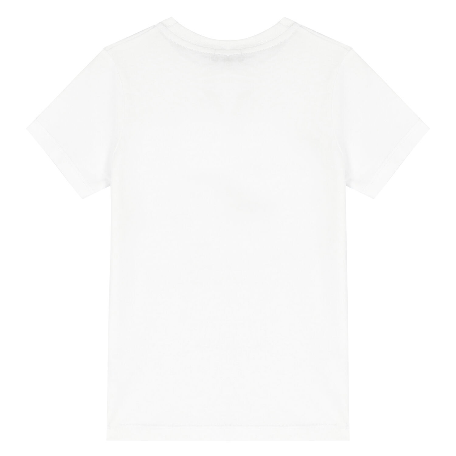 Boys White Logo T-Shirt, 1, hi-res