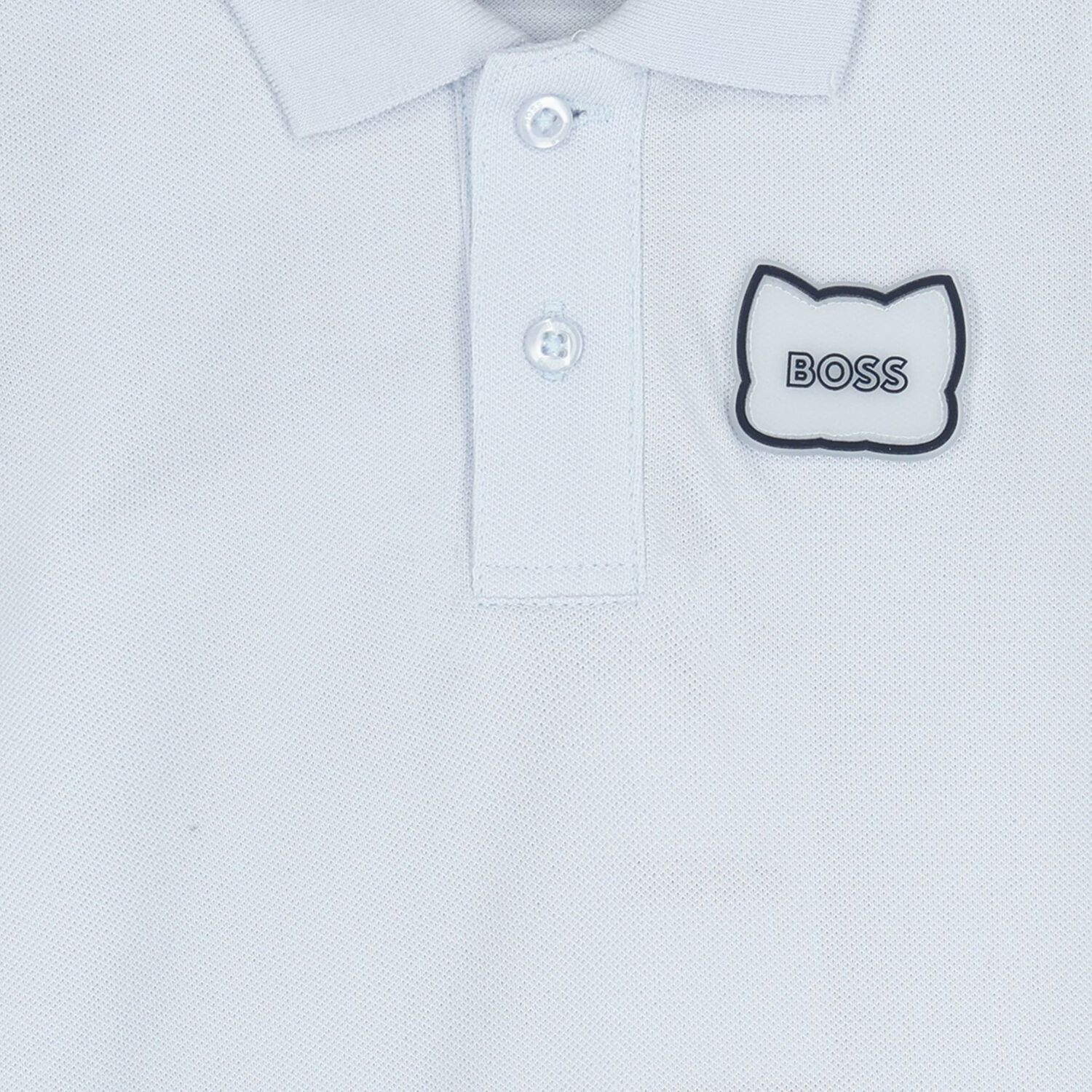 Baby Boys Blue Logo Romper, 2, hi-res