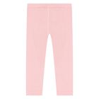 Younger Girls Pink Teddy Bear Logo Leggings, 1, hi-res