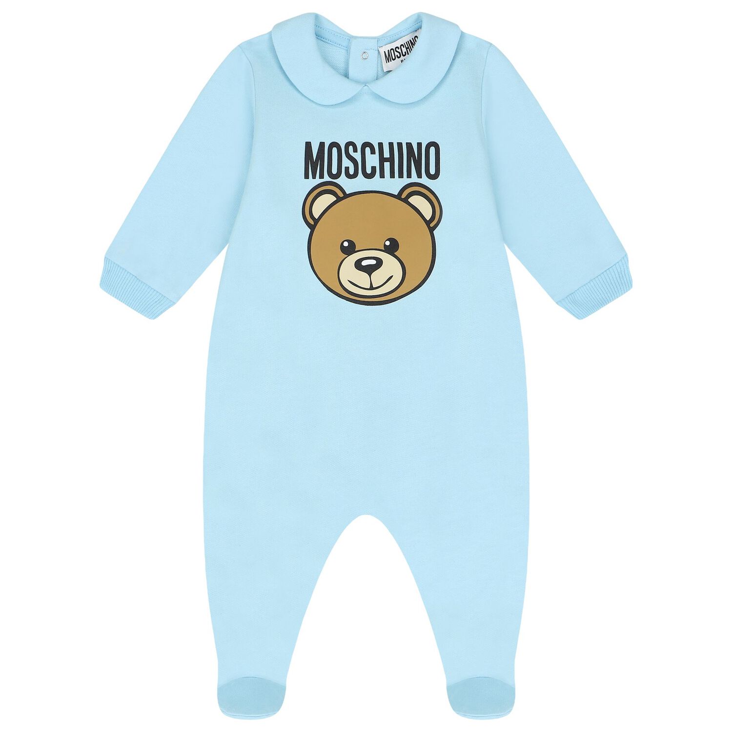 Blue Teddy Bear Logo Babygrow Gift Set, 3, hi-res