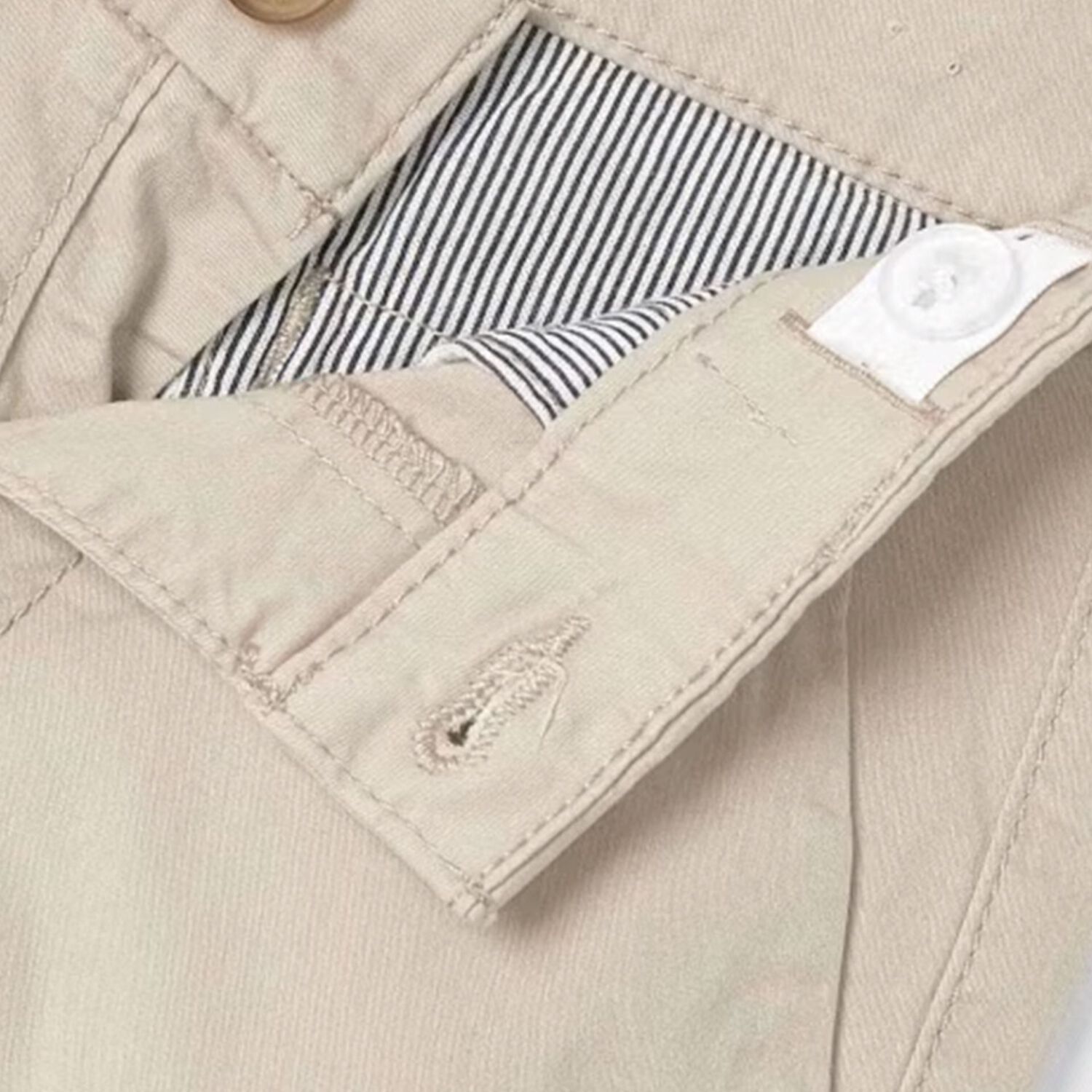 Boys Beige Chino Shorts, 2, hi-res image number null