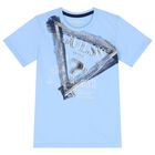 Boys Blue Logo T-Shirt, 2, hi-res