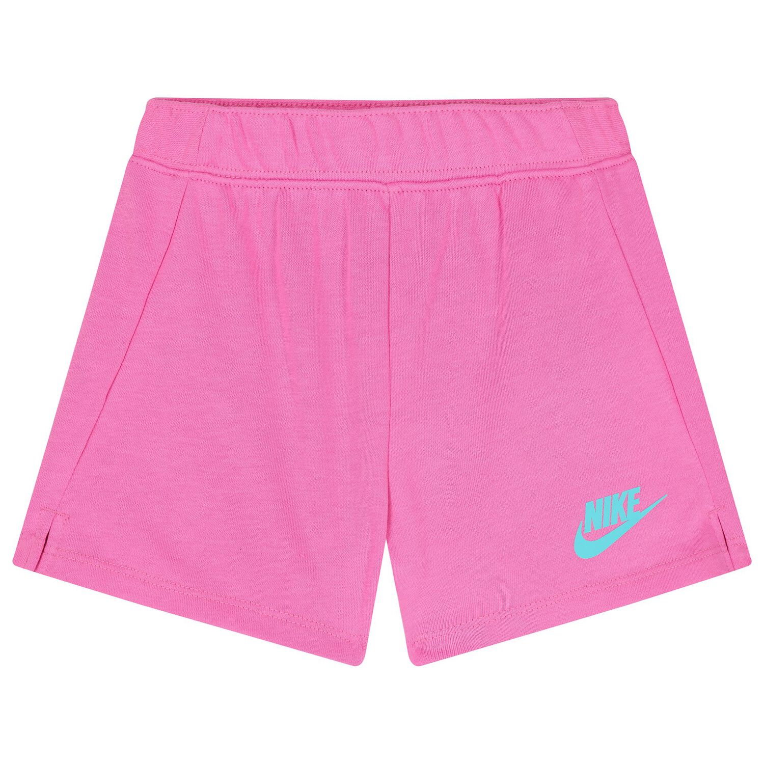 Girls Pink Logo Shorts Set, 1, hi-res