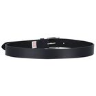 Boys Navy Blue Leather Belt, 2, hi-res