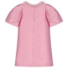 Girls Pink Jewel Dress, 1, hi-res