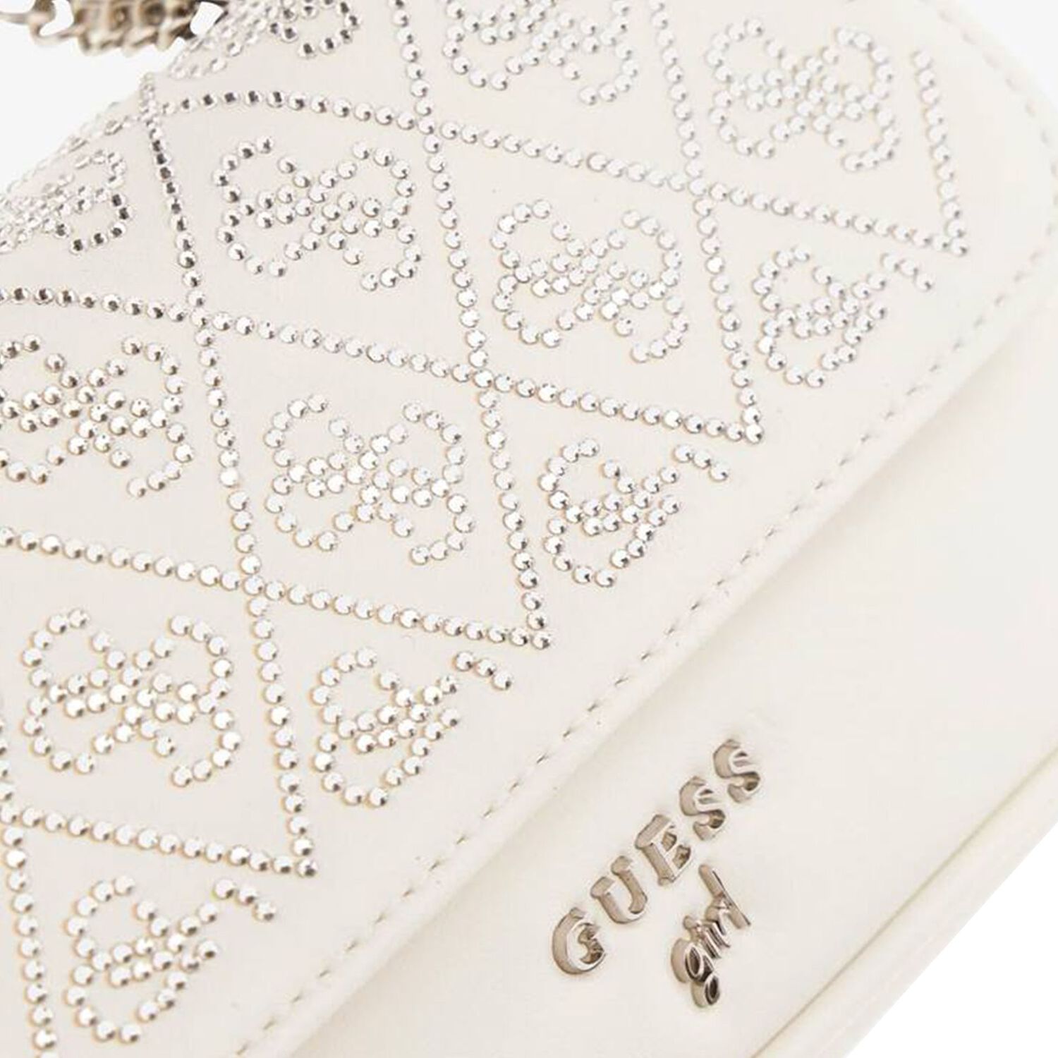 Girls Ivory Logo Handbag, 1, hi-res