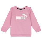Younger Girls Pink Logo Tracksuit, 4, hi-res