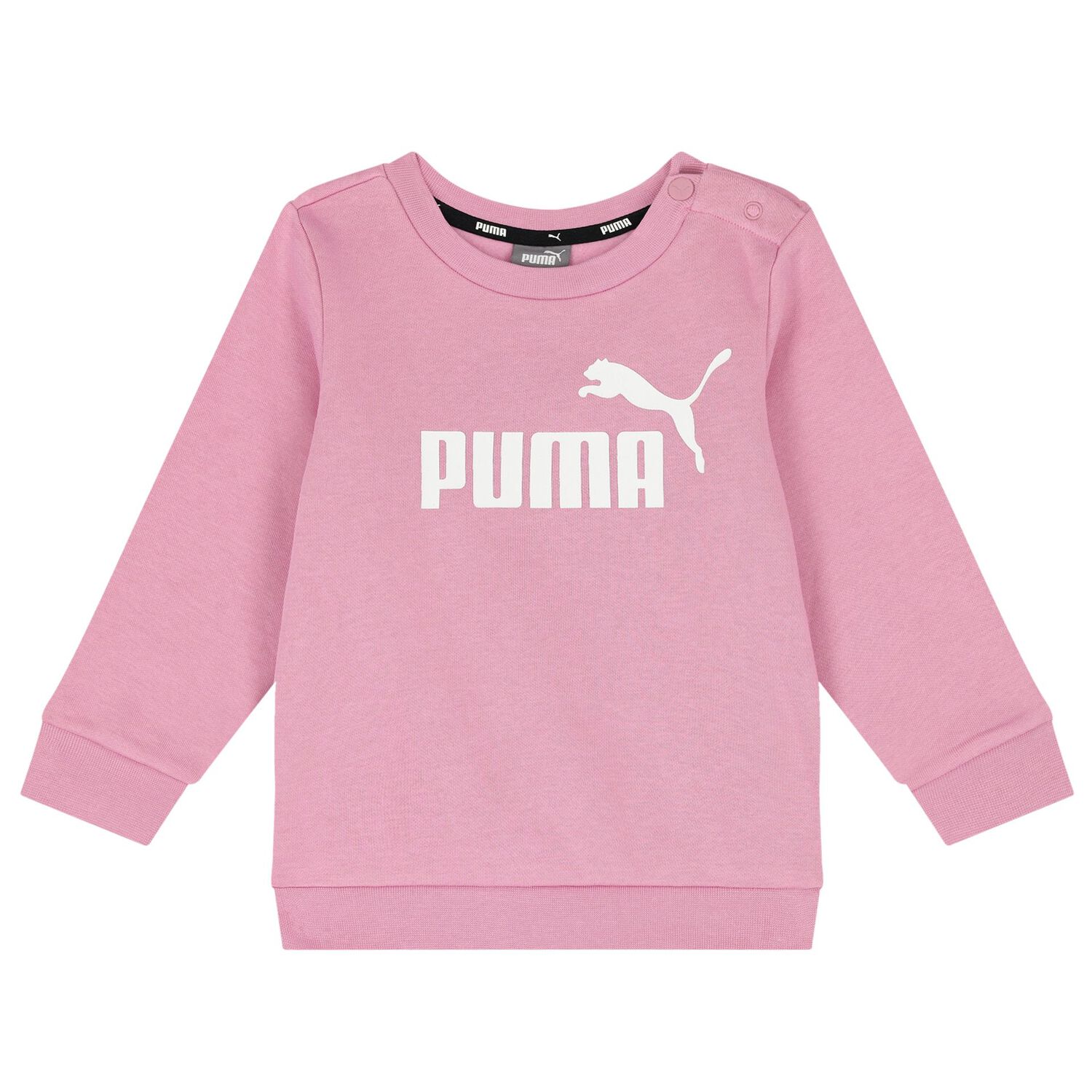 Younger Girls Pink Logo Tracksuit, 4, hi-res
